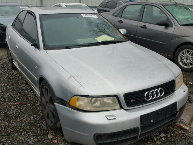 WAURD68D51A133075 - 2001 AUDI S4 2.7 QUA SILVER photo 1