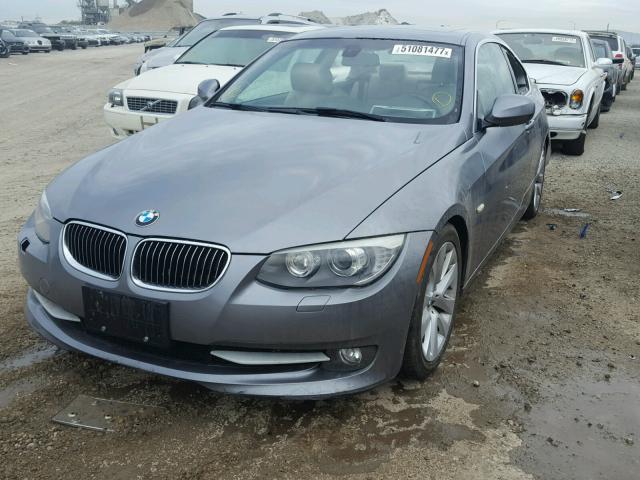 WBAKE5C57CE756234 - 2012 BMW 328 I SULE GRAY photo 2