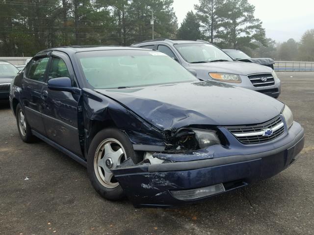 2G1WH55K019120181 - 2001 CHEVROLET IMPALA LS BLUE photo 1