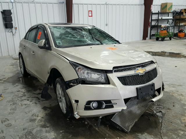 1G1PG5SB1E7259741 - 2014 CHEVROLET CRUZE LTZ GOLD photo 1