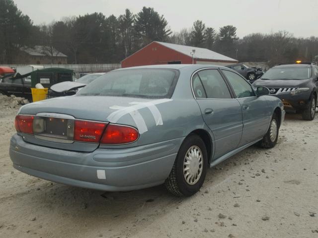 1G4HP52K134197280 - 2003 BUICK LESABRE CU BLUE photo 4