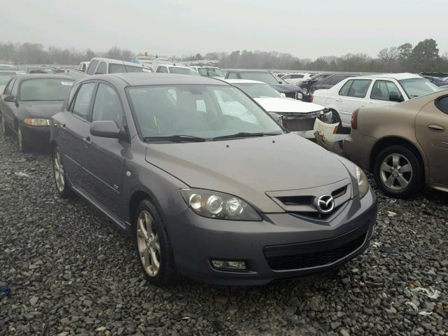 JM1BK343271685843 - 2007 MAZDA 3 HATCHBAC GRAY photo 1