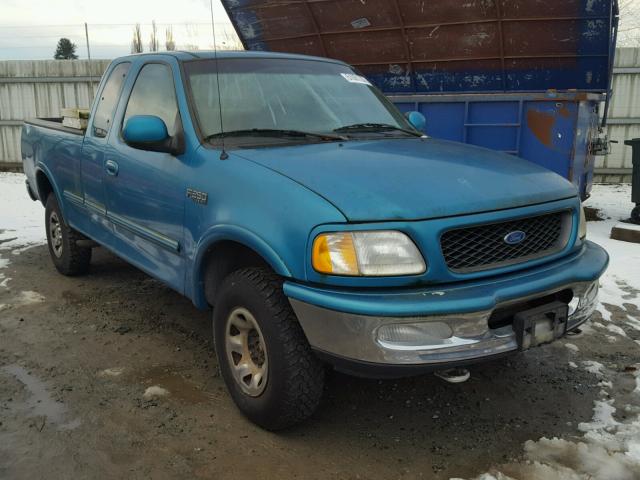 1FTFX28LXVKC47893 - 1997 FORD F250 BLUE photo 1