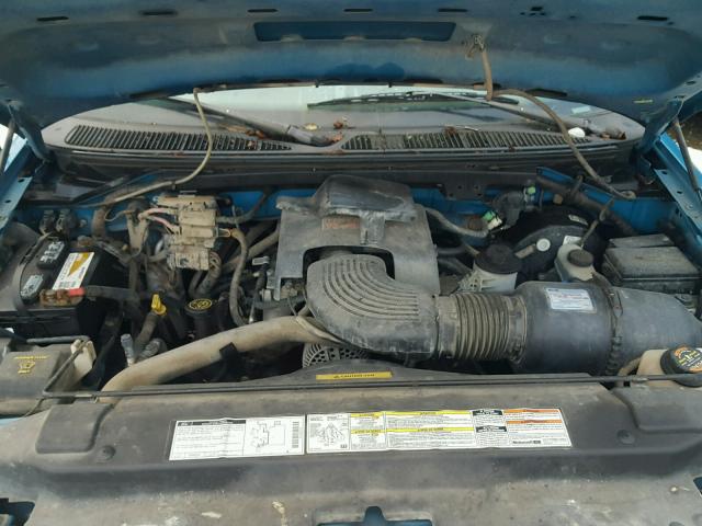 1FTFX28LXVKC47893 - 1997 FORD F250 BLUE photo 7