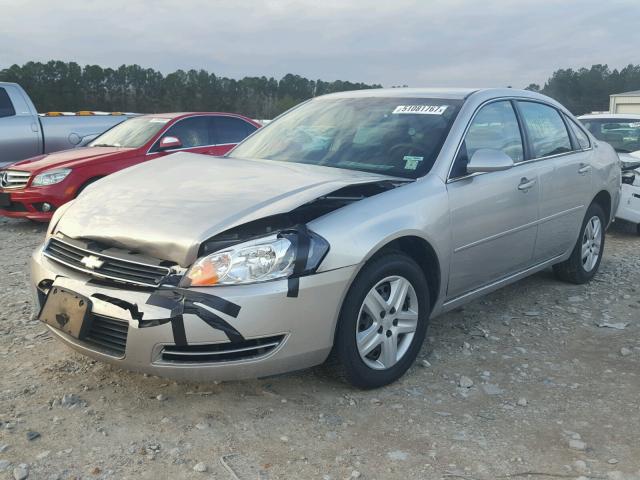 2G1WB58K979357757 - 2007 CHEVROLET IMPALA LS SILVER photo 2