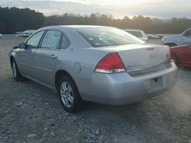 2G1WB58K979357757 - 2007 CHEVROLET IMPALA LS SILVER photo 3