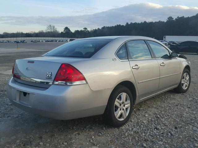 2G1WB58K979357757 - 2007 CHEVROLET IMPALA LS SILVER photo 4