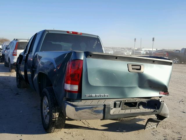 1GTEC19X28Z287657 - 2008 GMC SIERRA C15 GREEN photo 3