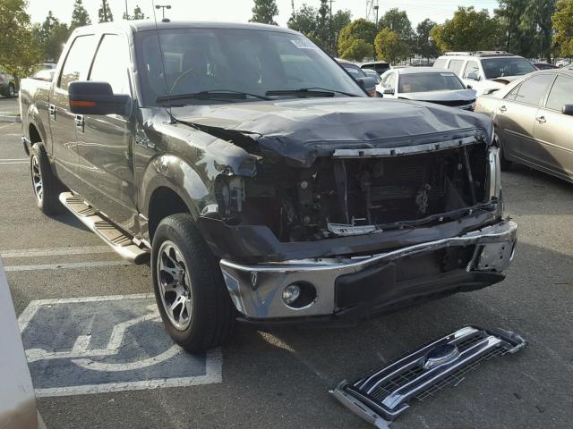 1FTEW1CM9DKE38647 - 2013 FORD F150 SUPER BLACK photo 1