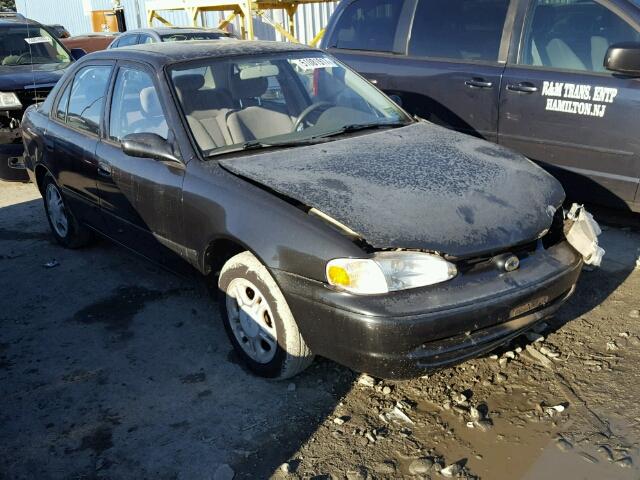 1Y1SK5284WZ420315 - 1998 CHEVROLET GEO PRIZM BLACK photo 1