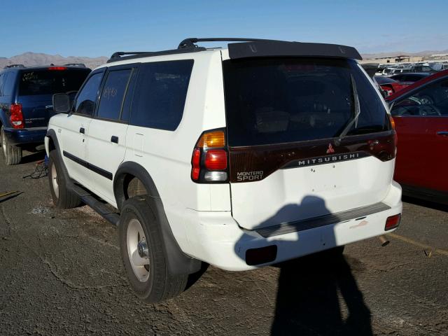 JA4LS31H7YP020742 - 2000 MITSUBISHI MONTERO WHITE photo 3