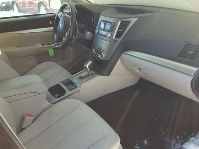 4S4BRCGC3C3201096 - 2012 SUBARU OUTBACK 2. BLUE photo 5