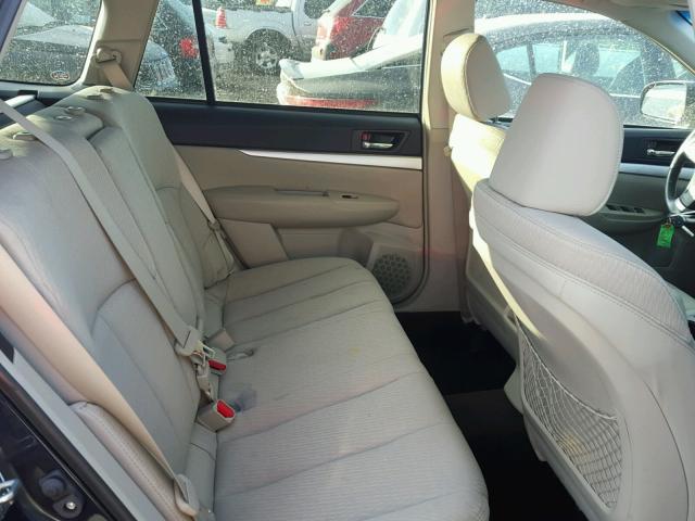 4S4BRCGC3C3201096 - 2012 SUBARU OUTBACK 2. BLUE photo 6