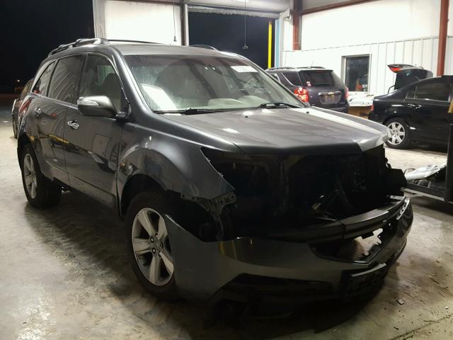 2HNYD2H4XAH534334 - 2010 ACURA MDX TECHNO GRAY photo 1