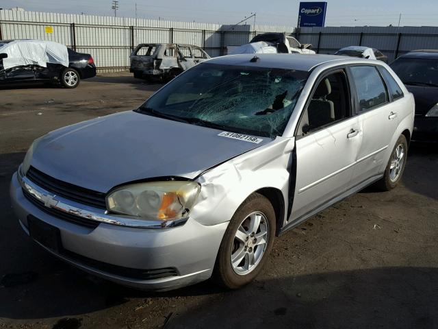 1G1ZT64804F217240 - 2004 CHEVROLET MALIBU MAX ვერცხლისფერი ფოტო 2