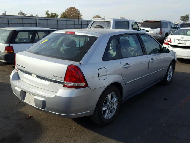 1G1ZT64804F217240 - 2004 CHEVROLET MALIBU MAX ვერცხლისფერი ფოტო 4