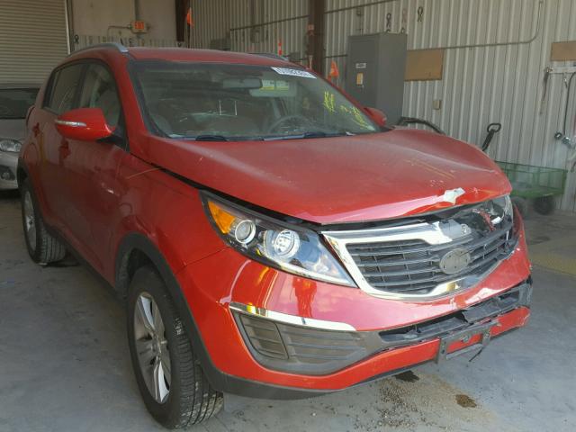 KNDPB3A20D7430652 - 2013 KIA SPORTAGE B RED photo 1