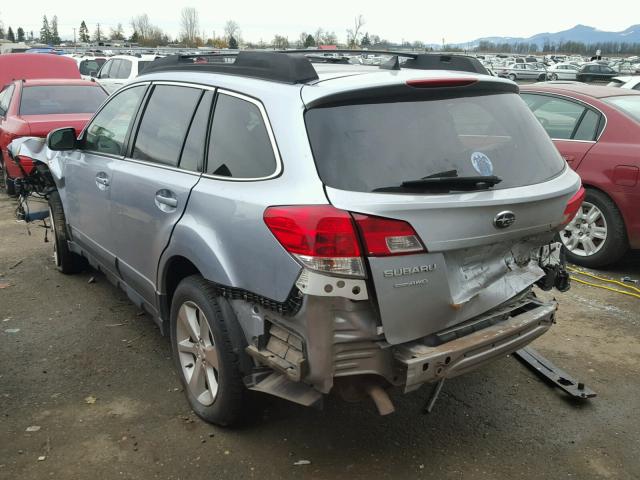 4S4BRBJCXD3267598 - 2013 SUBARU OUTBACK 2. BLUE photo 3