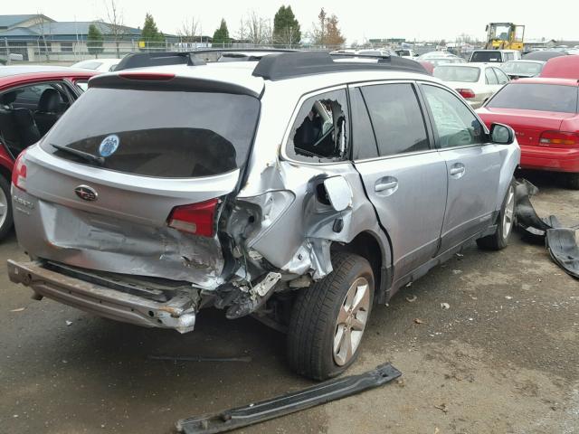 4S4BRBJCXD3267598 - 2013 SUBARU OUTBACK 2. BLUE photo 4