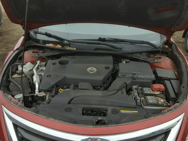 1N4AL3APXDC166982 - 2013 NISSAN ALTIMA 2.5 RED photo 7