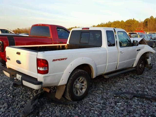 1FTYR14U68PB07195 - 2008 FORD RANGER SUP WHITE photo 4