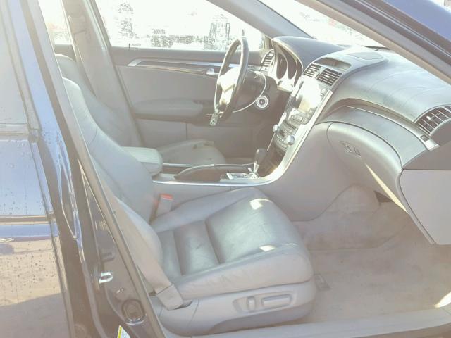 19UUA66265A030083 - 2005 ACURA TL BLUE photo 5