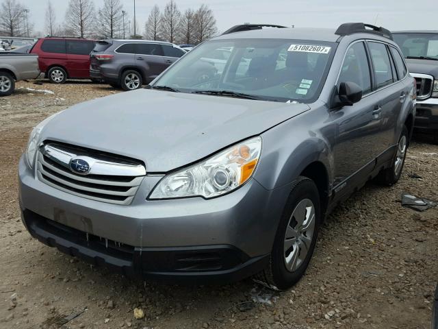 4S4BRCAC3B3413097 - 2011 SUBARU OUTBACK 2. SILVER photo 2