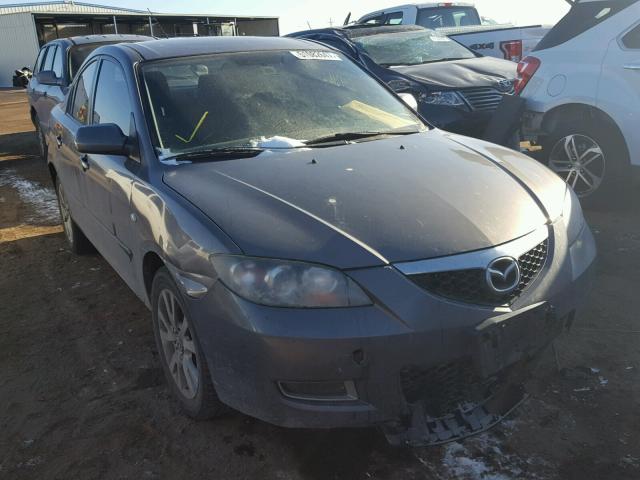 JM1BK12F271719037 - 2007 MAZDA 3 I GRAY photo 1