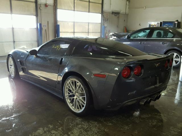 1G1YN2DTXA5801441 - 2010 CHEVROLET CORVETTE Z GRAY photo 3