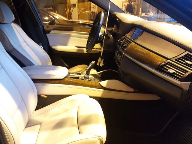 5UXFH0C50ALC66324 - 2010 BMW X6 HYBRID BLACK photo 5