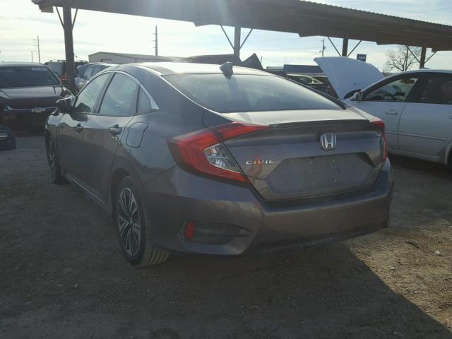 19XFC1F32GE036962 - 2016 HONDA CIVIC EX GRAY photo 3