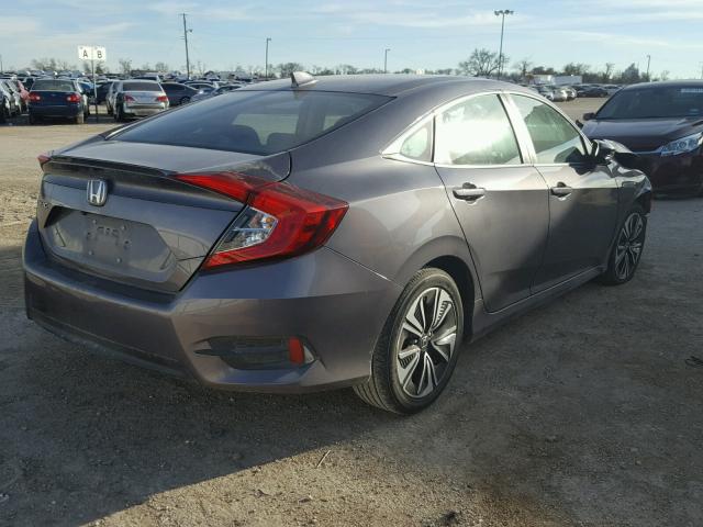 19XFC1F32GE036962 - 2016 HONDA CIVIC EX GRAY photo 4