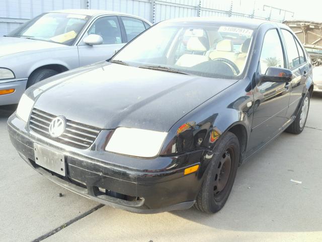 3VWSC29M1YM128805 - 2000 VOLKSWAGEN JETTA GLS BLACK photo 2