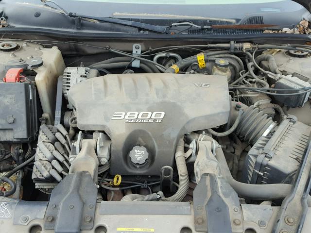 1G2WP52K72F290596 - 2002 PONTIAC GRAND PRIX TAN photo 7