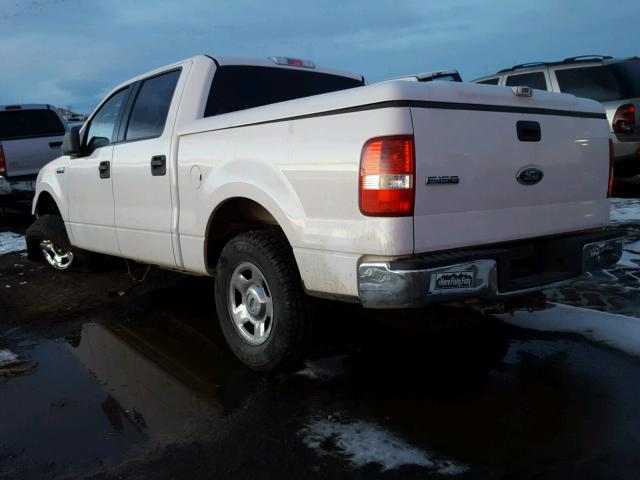 1FTRW12W05KC83413 - 2005 FORD F150 SUPER WHITE photo 3