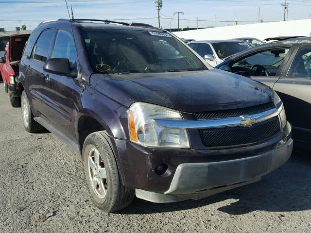 2CNDL63F866010556 - 2006 CHEVROLET EQUINOX LT PURPLE photo 1