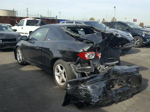 JH4DC54896S006266 - 2006 ACURA RSX BLACK photo 3