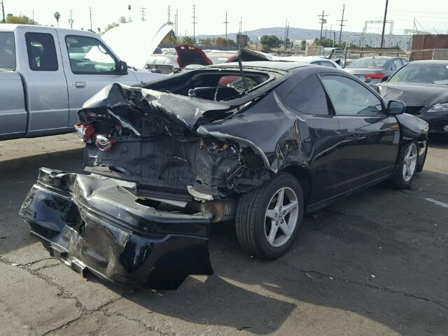 JH4DC54896S006266 - 2006 ACURA RSX BLACK photo 4