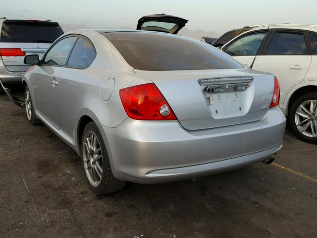 JTKDE167870168372 - 2007 TOYOTA SCION TC SILVER photo 3