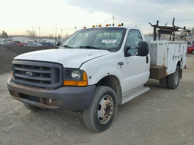 1FDXF46S1XEB25577 - 1999 FORD F450 SUPER WHITE photo 2