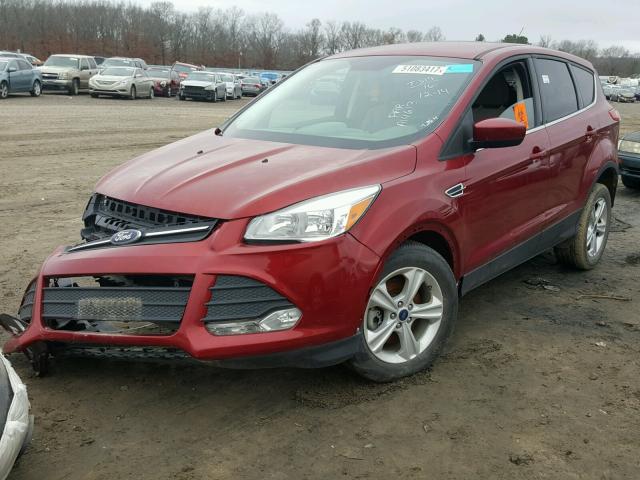 1FMCU9G91GUA14613 - 2016 FORD ESCAPE SE MAROON photo 2