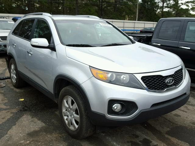 5XYKT3A17BG178154 - 2011 KIA SORENTO BA SILVER photo 1