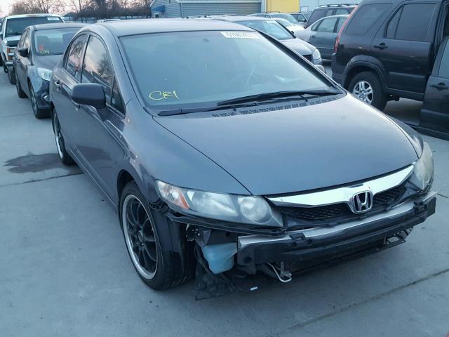 2HGFA1F33AH503132 - 2010 HONDA CIVIC VP GRAY photo 1