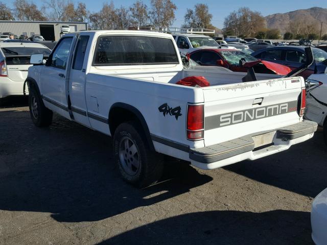 1GTDT19Z0M2558781 - 1991 GMC SONOMA WHITE photo 3