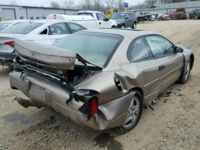 4B3AU52NXXE157210 - 1999 DODGE AVENGER ES TAN photo 4