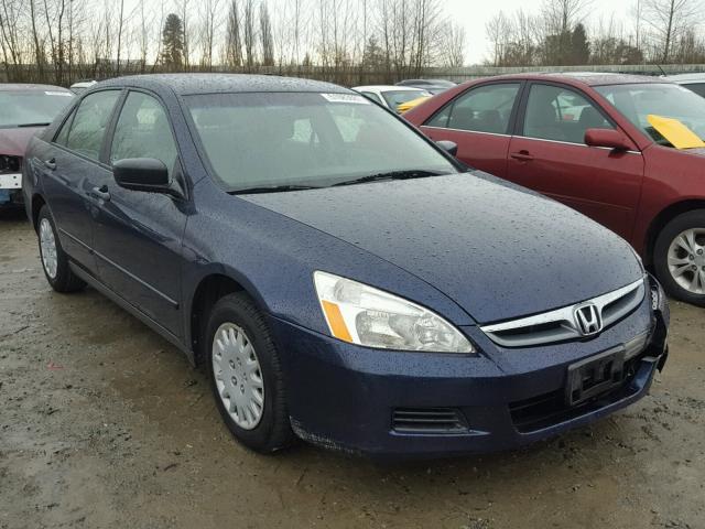 JHMCM56116C001162 - 2006 HONDA ACCORD VAL BLUE photo 1