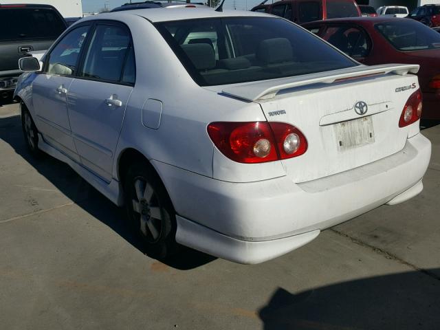 1NXBR32E46Z676134 - 2006 TOYOTA COROLLA CE WHITE photo 3