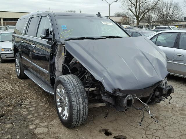 1GYS4RKJ8FR570544 - 2015 CADILLAC ESCALADE E BLACK photo 1