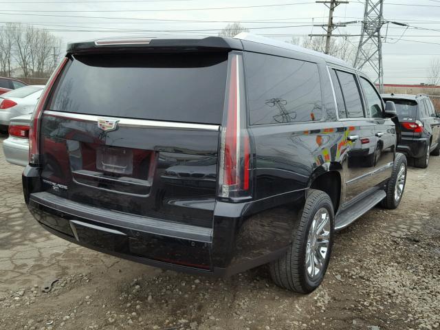 1GYS4RKJ8FR570544 - 2015 CADILLAC ESCALADE E BLACK photo 4