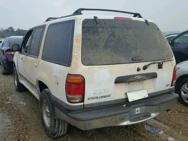 1FMZU83P41ZA24247 - 2001 FORD EXPLORER X WHITE photo 3